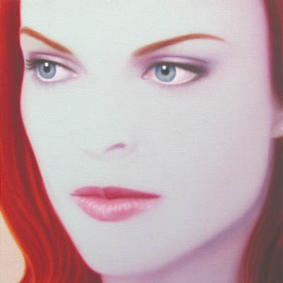 Bree Van de Kamp II 40 x 40cm oil on canvas 2006 sold Josie McCoy