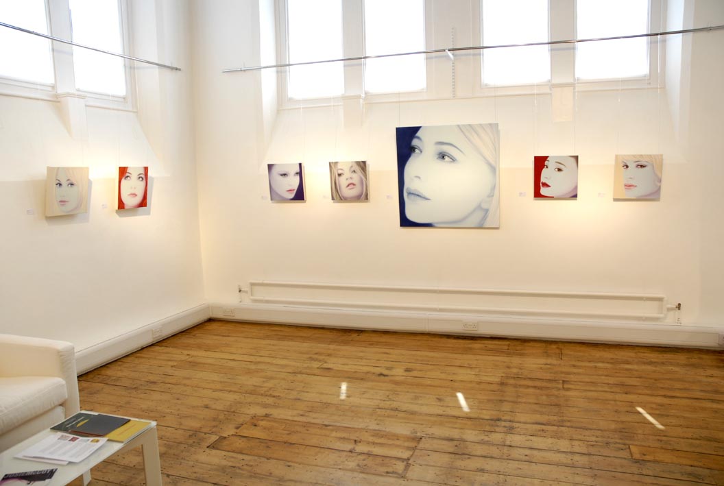 Installation shot of the Cardiff show